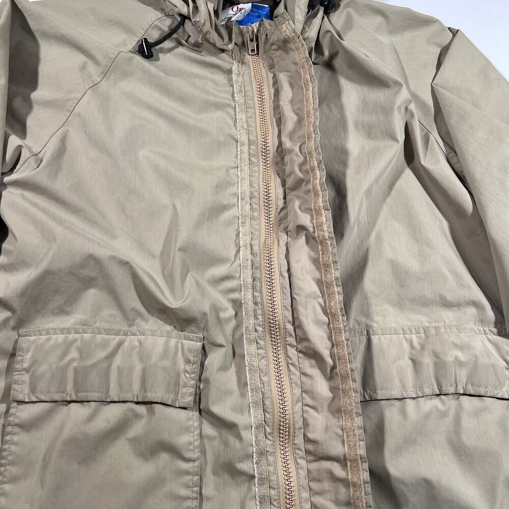 Vintage Orvis Gore-Tex Hooded Field Parka Storm Coat Rain Jacket Men's Large - Picture 9 of 13
